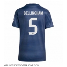 Maillot de football Réplique Real Madrid Jude Bellingham #5 Extérieur Femme 2025-26 Manche Courte