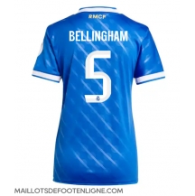 Maillot de football Réplique Real Madrid Jude Bellingham #5 Troisième Femme 2025-26 Manche Courte