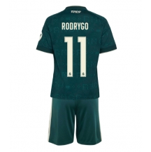 Maillot de football Réplique Real Madrid Rodrygo Goes #11 Extérieur Enfant 2026-27 Manche Courte (+ Pantalon court)