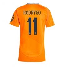 Maillot de football Réplique Real Madrid Rodrygo Goes #11 Extérieur Femme 2024-25 Manche Courte