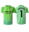 Maillot de football Réplique Real Madrid Thibaut Courtois #1 Gardien de but Extérieur 2025-26 Manche Courte