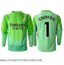 Maillot de football Réplique Real Madrid Thibaut Courtois #1 Gardien de but Extérieur 2025-26 Manche Longue