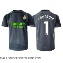 Maillot de football Réplique Real Madrid Thibaut Courtois #1 Gardien de but Troisième 2025-26 Manche Courte