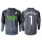 Maillot de football Réplique Real Madrid Thibaut Courtois #1 Gardien de but Troisième 2025-26 Manche Longue