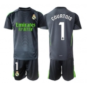 Maillot de football Réplique Real Madrid Thibaut Courtois #1 Gardien de but Troisième Enfant 2025-26 Manche Courte (+ Pantalon court)