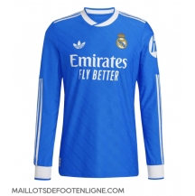 Maillot de football Réplique Real Madrid Troisième 2025-26 Manche Longue