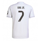 Maillot de football Réplique Real Madrid Vinicius Junior #7 Domicile 2025-26 Manche Courte