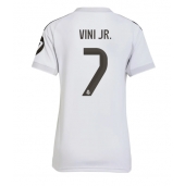 Maillot de football Réplique Real Madrid Vinicius Junior #7 Domicile Femme 2025-26 Manche Courte