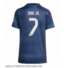 Maillot de football Réplique Real Madrid Vinicius Junior #7 Extérieur Femme 2025-26 Manche Courte