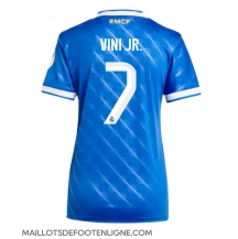 Maillot de football Réplique Real Madrid Vinicius Junior #7 Troisième Femme 2025-26 Manche Courte