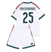 Maillot de football Réplique Real Madrid Yan Diomande #25 Domicile Enfant 2026-27 Manche Courte (+ Pantalon court)