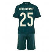 Maillot de football Réplique Real Madrid Yan Diomande #25 Extérieur Enfant 2026-27 Manche Courte (+ Pantalon court)
