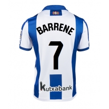 Maillot de football Réplique Real Sociedad Ander Barrenetxea #7 Domicile 2024-25 Manche Courte