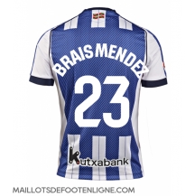 Maillot de football Réplique Real Sociedad Brais Mendez #23 Domicile 2025-26 Manche Courte