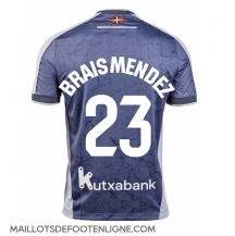 Maillot de football Réplique Real Sociedad Brais Mendez #23 Extérieur 2025-26 Manche Courte