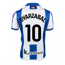 Maillot de football Réplique Real Sociedad Mikel Oyarzabal #10 Domicile 2024-25 Manche Courte