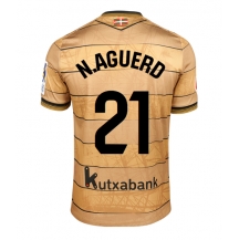 Maillot de football Réplique Real Sociedad Nayef Aguerd #21 Extérieur 2024-25 Manche Courte