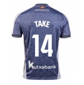 Maillot de football Réplique Real Sociedad Takefusa Kubo #14 Extérieur 2025-26 Manche Courte