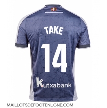 Maillot de football Réplique Real Sociedad Takefusa Kubo #14 Extérieur 2025-26 Manche Courte