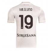 Maillot de football Réplique SSC Napoli Rasmus Hojlund #19 Extérieur 2025-26 Manche Courte