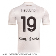 Maillot de football Réplique SSC Napoli Rasmus Hojlund #19 Extérieur 2025-26 Manche Courte