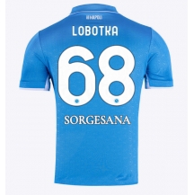 Maillot de football Réplique SSC Napoli Stanislav Lobotka #68 Domicile 2024-25 Manche Courte