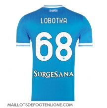 Maillot de football Réplique SSC Napoli Stanislav Lobotka #68 Domicile 2025-26 Manche Courte