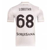 Maillot de football Réplique SSC Napoli Stanislav Lobotka #68 Extérieur 2025-26 Manche Courte