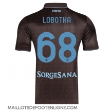 Maillot de football Réplique SSC Napoli Stanislav Lobotka #68 Troisième 2025-26 Manche Courte