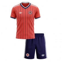 Maillot de football Réplique Scotland Extérieur Enfant Mondial 2026 Manche Courte (+ Pantalon court)