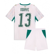 Maillot de football Réplique Senegal Iliman Ndiaye #13 Domicile Enfant Mondial 2026 Manche Courte (+ Pantalon court)
