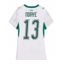 Maillot de football Réplique Senegal Iliman Ndiaye #13 Domicile Femme Mondial 2026 Manche Courte