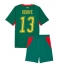 Maillot de football Réplique Senegal Iliman Ndiaye #13 Extérieur Enfant Mondial 2026 Manche Courte (+ Pantalon court)