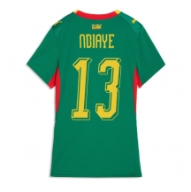 Maillot de football Réplique Senegal Iliman Ndiaye #13 Extérieur Femme Mondial 2026 Manche Courte