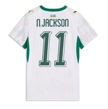 Maillot de football Réplique Senegal Nicolas Jackson #11 Domicile Femme Mondial 2026 Manche Courte