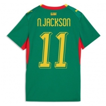 Maillot de football Réplique Senegal Nicolas Jackson #11 Extérieur Femme Mondial 2026 Manche Courte