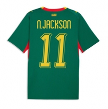 Maillot de football Réplique Senegal Nicolas Jackson #11 Extérieur Mondial 2026 Manche Courte