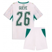 Maillot de football Réplique Senegal Pape Gueye #26 Domicile Enfant Mondial 2026 Manche Courte (+ Pantalon court)