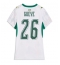 Maillot de football Réplique Senegal Pape Gueye #26 Domicile Femme Mondial 2026 Manche Courte