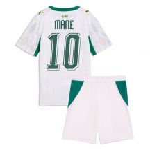 Maillot de football Réplique Senegal Sadio Mane #10 Domicile Enfant Mondial 2026 Manche Courte (+ Pantalon court)
