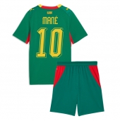 Maillot de football Réplique Senegal Sadio Mane #10 Extérieur Enfant Mondial 2026 Manche Courte (+ Pantalon court)