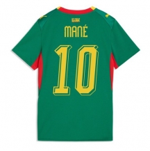 Maillot de football Réplique Senegal Sadio Mane #10 Extérieur Femme Mondial 2026 Manche Courte