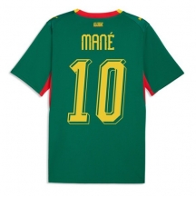 Maillot de football Réplique Senegal Sadio Mane #10 Extérieur Mondial 2026 Manche Courte