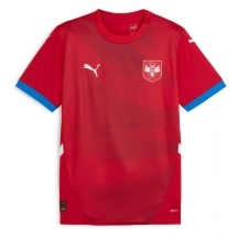 Maillot de football Réplique Serbie Domicile Europe 2024 Manche Courte