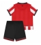Maillot de football Réplique Sheffield United Domicile Enfant 2025-26 Manche Courte (+ Pantalon court)