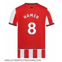 Maillot de football Réplique Sheffield United Gustavo Hamer #8 Domicile 2025-26 Manche Courte