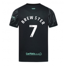 Maillot de football Réplique Sheffield United Rhian Brewster #7 Extérieur 2024-25 Manche Courte