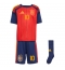 Maillot de football Réplique Spain Dani Olmo #10 Domicile Enfant Mondial 2026 Manche Courte (+ Pantalon court)