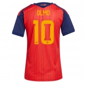 Maillot de football Réplique Spain Dani Olmo #10 Domicile Femme Mondial 2026 Manche Courte