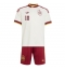 Maillot de football Réplique Spain Dani Olmo #10 Extérieur Enfant Mondial 2026 Manche Courte (+ Pantalon court)